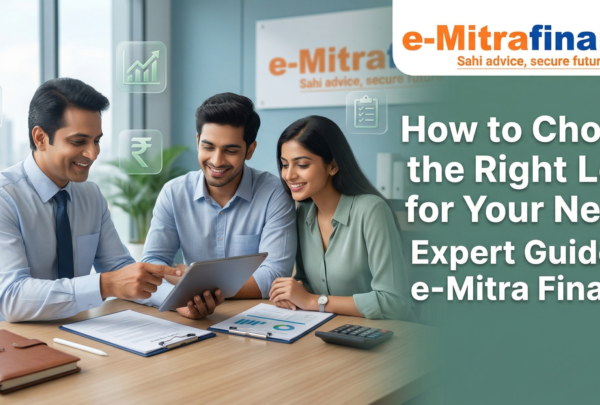 Best Loan Consultancy Services in India How to choose the right loan in India – personal, home and business loan guidance by eMitra Finance